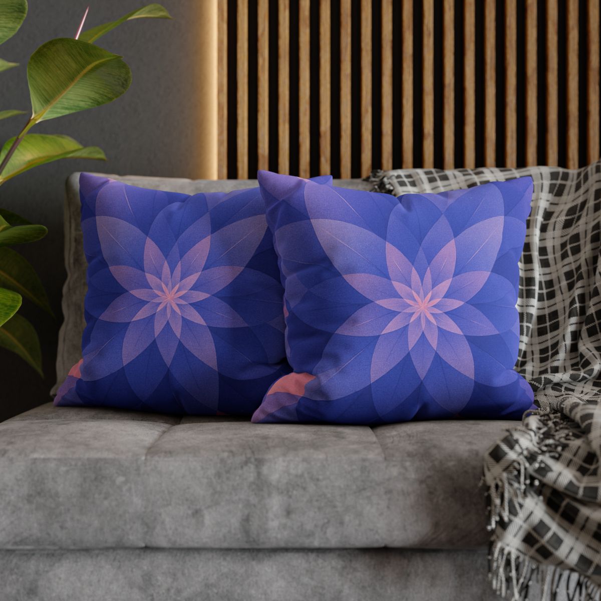 Petal Prism Overlap custom pillow cases