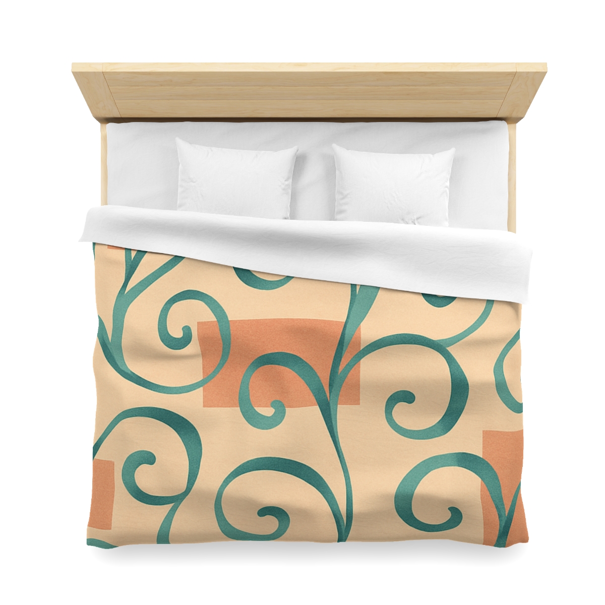 Tendril Ribbon Grid stylish duvet covers