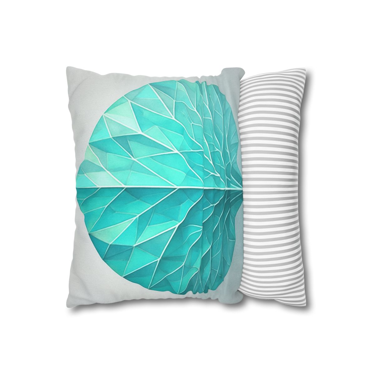 Leaf Vein Prism Fan trendy patterned pillow cases