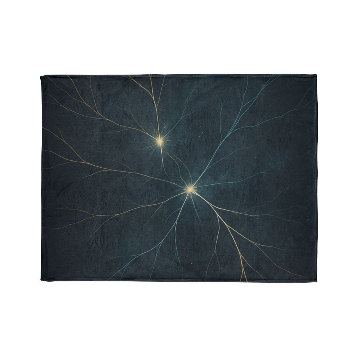 Cosmic Filament Garden Map designer printed blankets