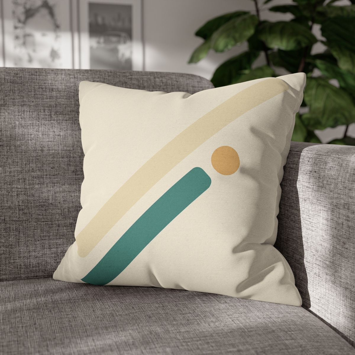 Sparse Diagonal Stripe Pair soft cotton pillow cases