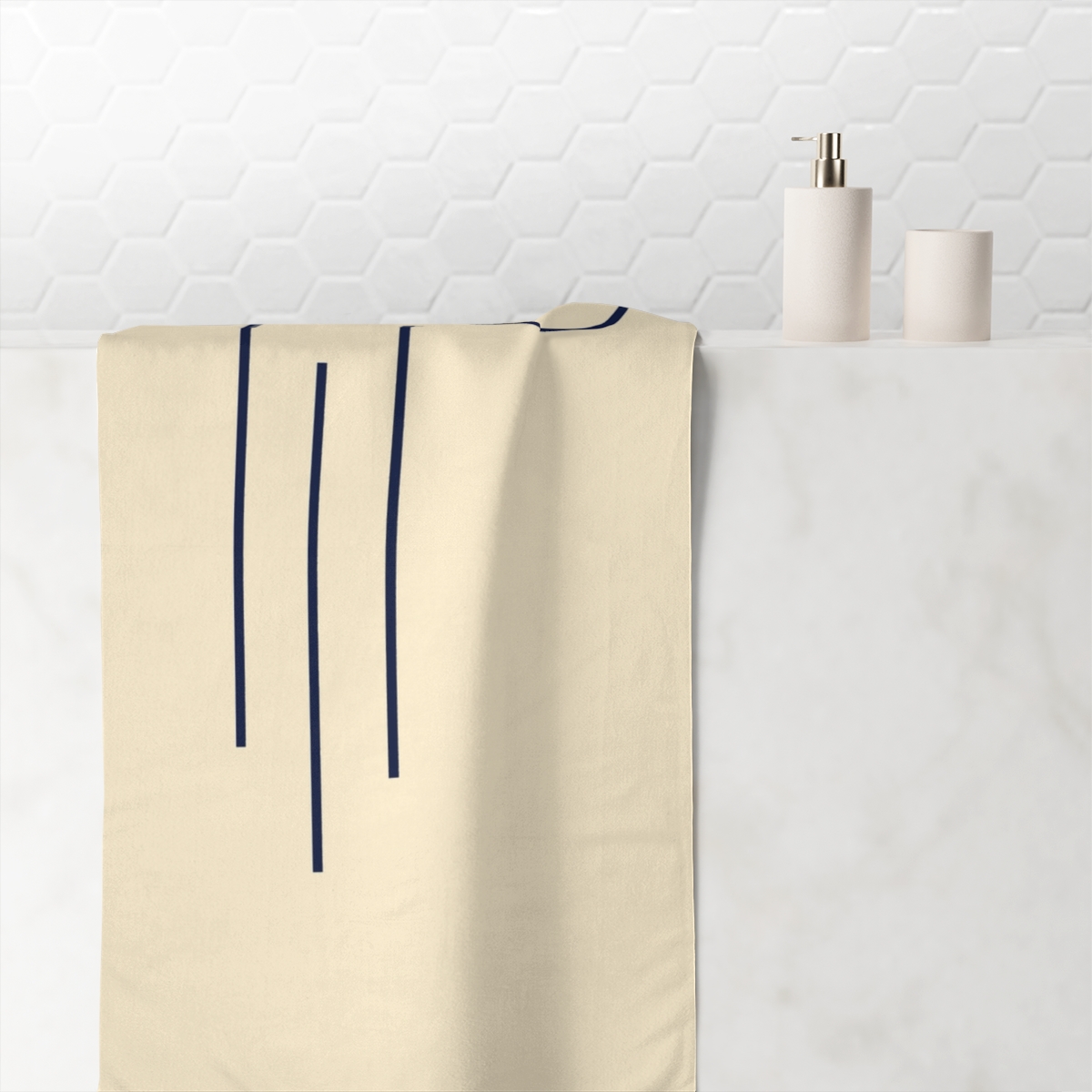 Offset Orbit Bars stylish beach towels