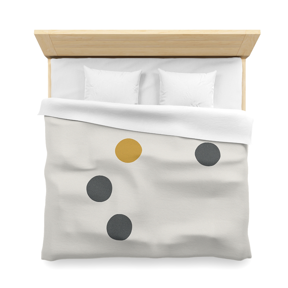 Asymmetric Dot Cluster custom duvets