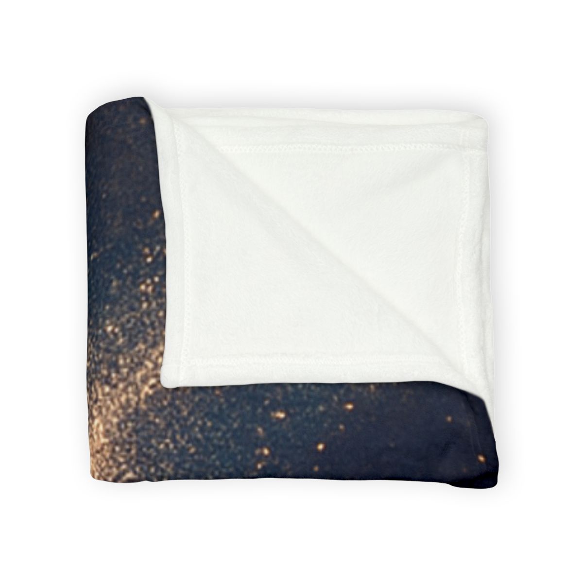 Stellar Dust Cascade personalized cozy blankets