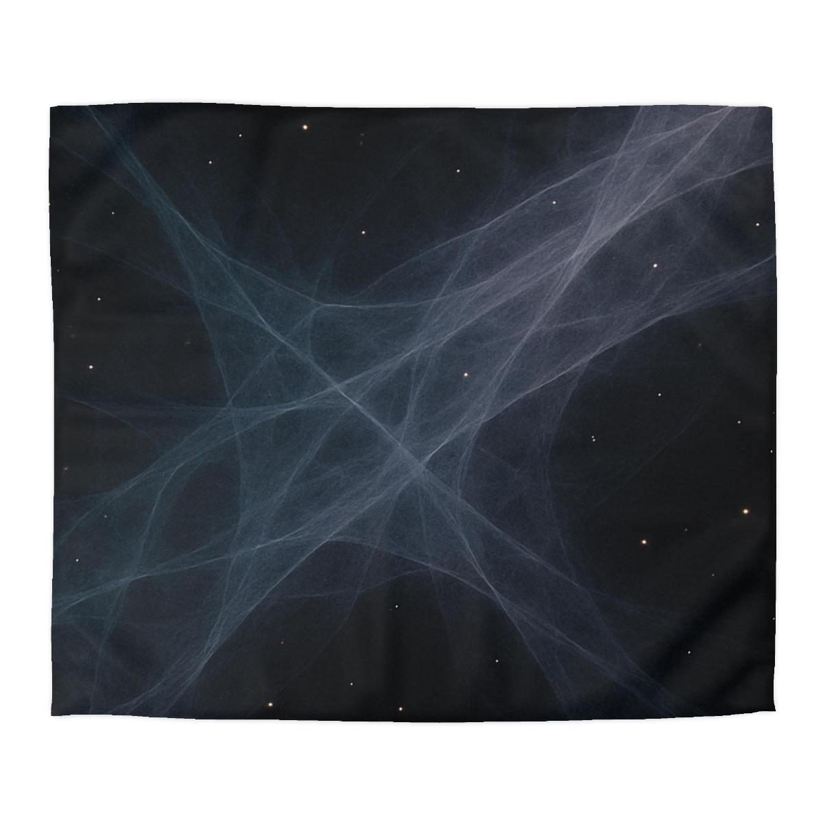 Whispering Cosmic Filament Tapestry designer printed duvets
