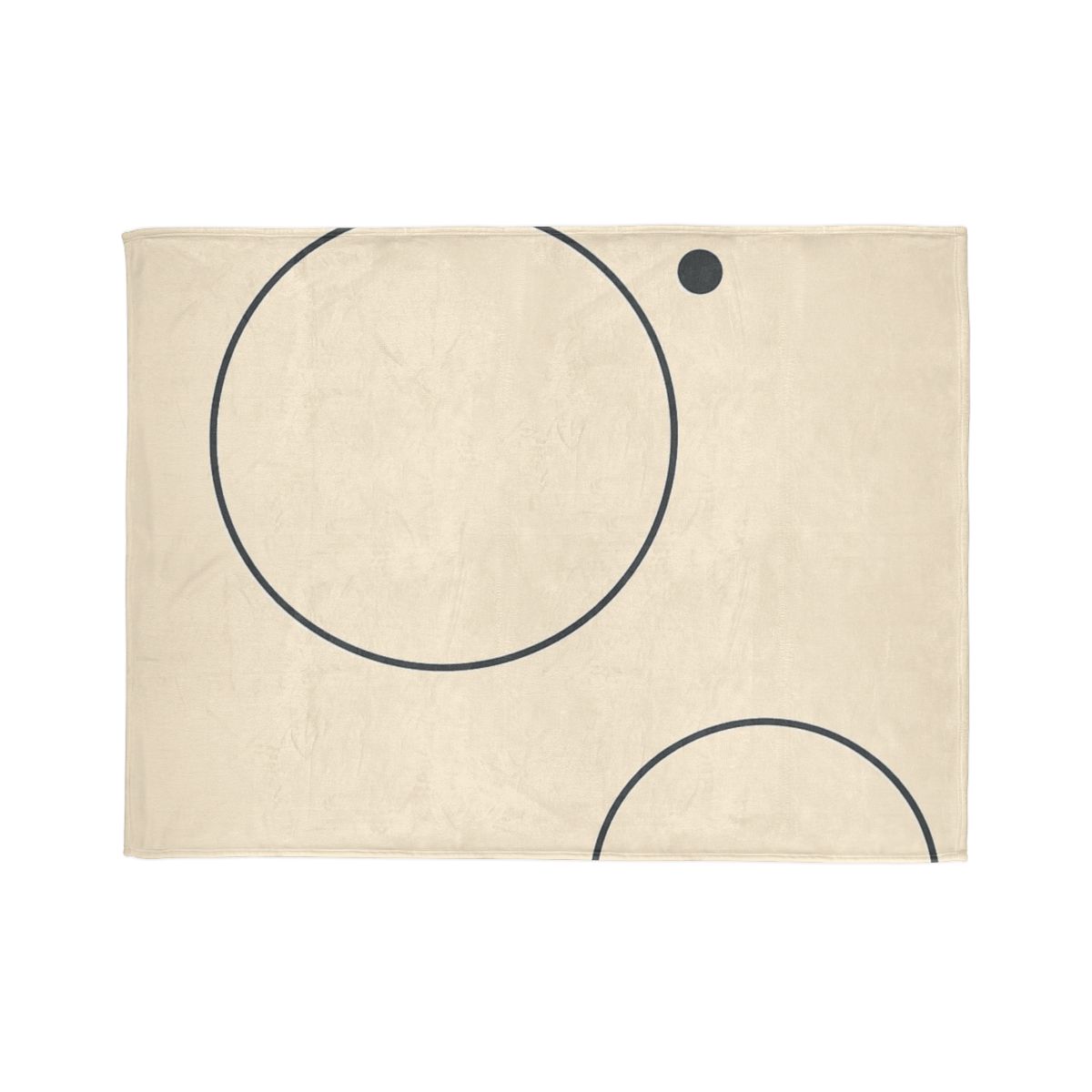 Orbital Offset Ring Quartet personalized cozy blankets