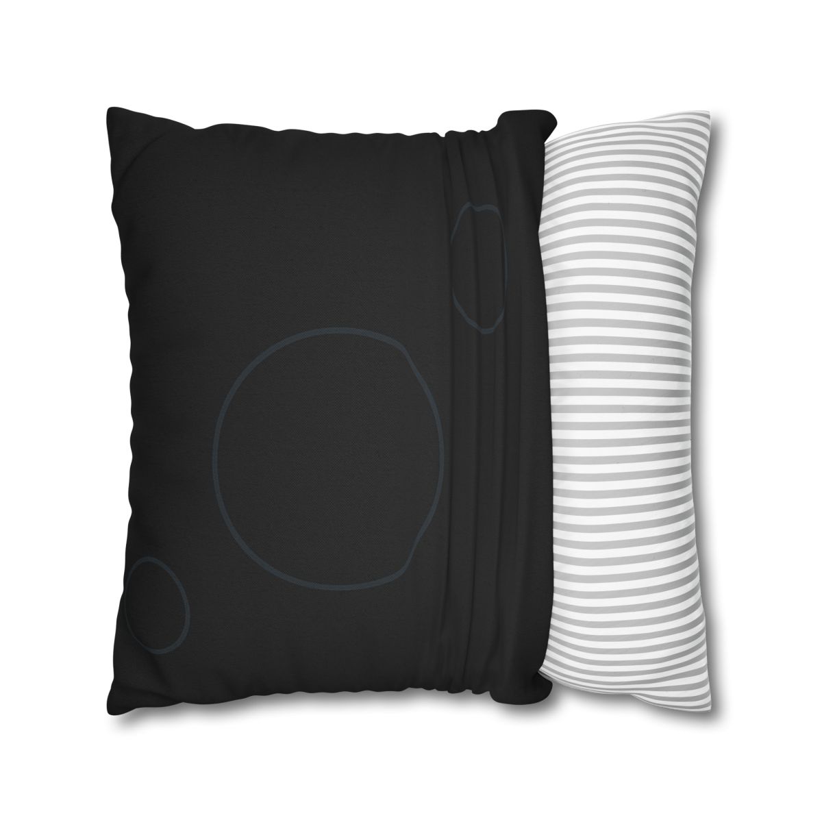 Diagonal Rings Alignment personalized pillow covers