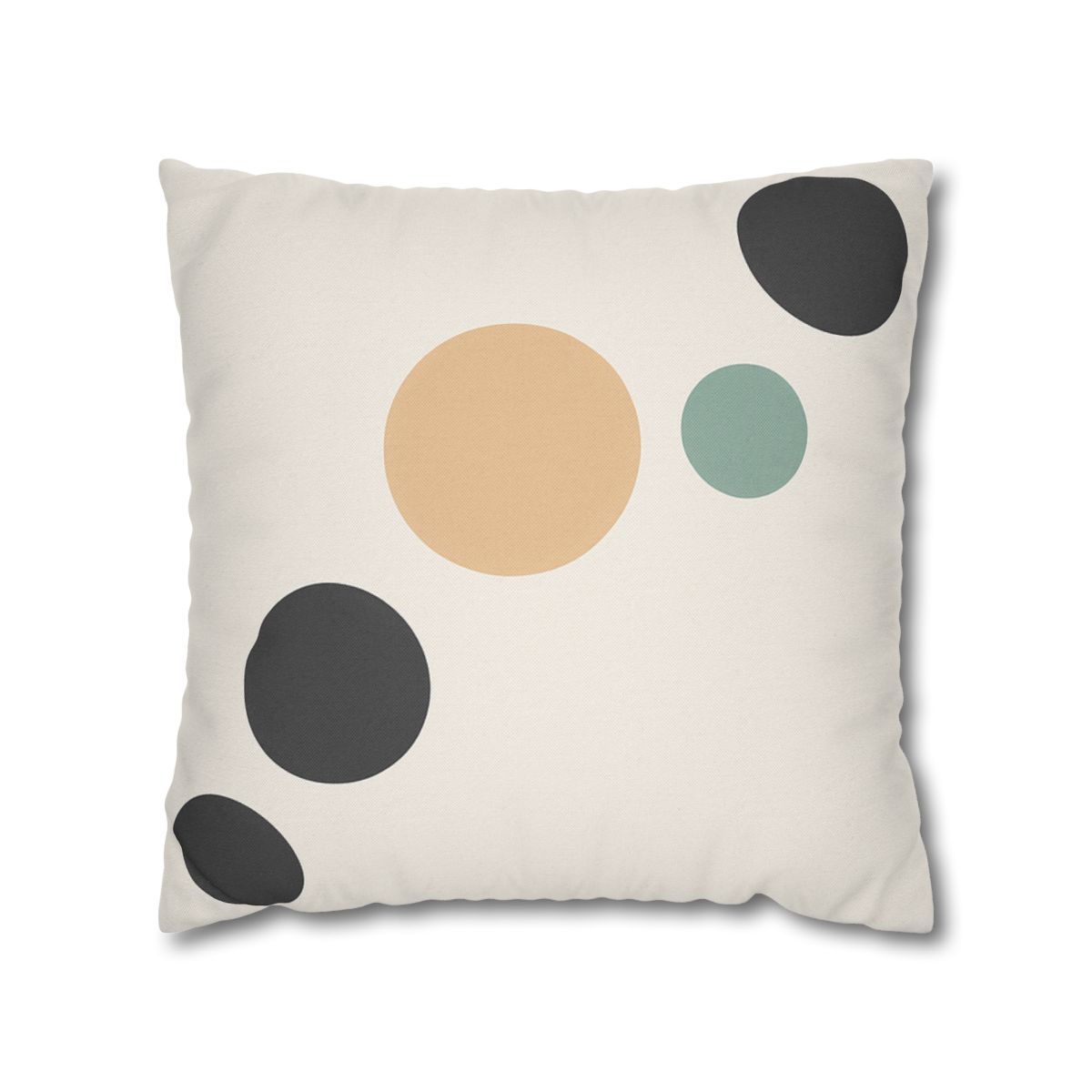 Diagonal Cluster Of Five Circles stylish decorative pillowcases