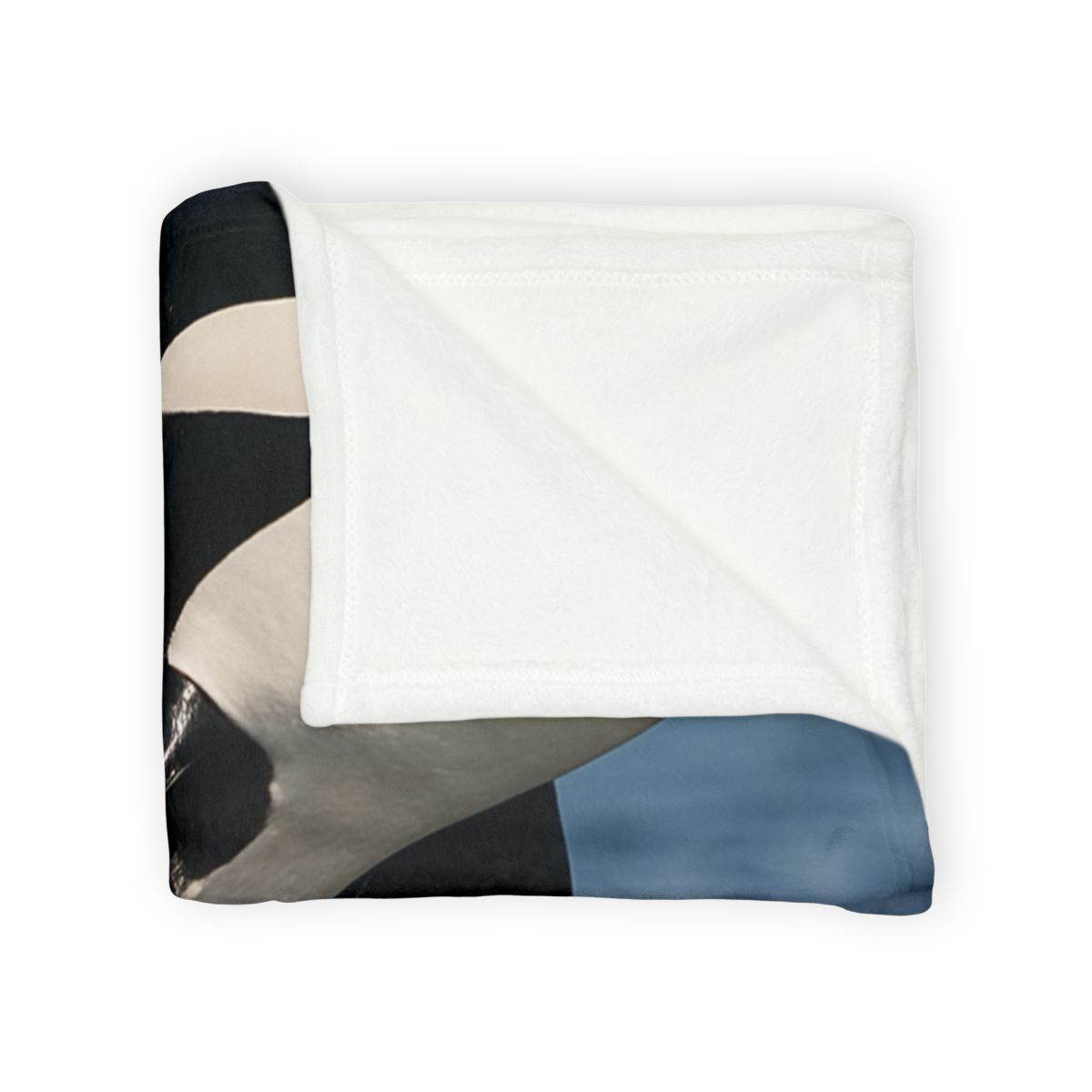 Tidal Monarch Orca soft fleece blankets
