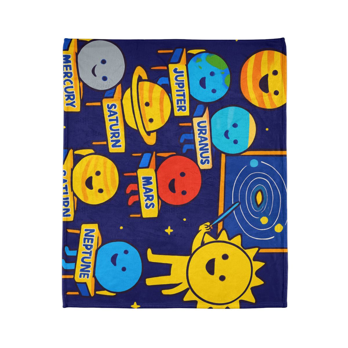 Planet School In The Sky unique gift blankets