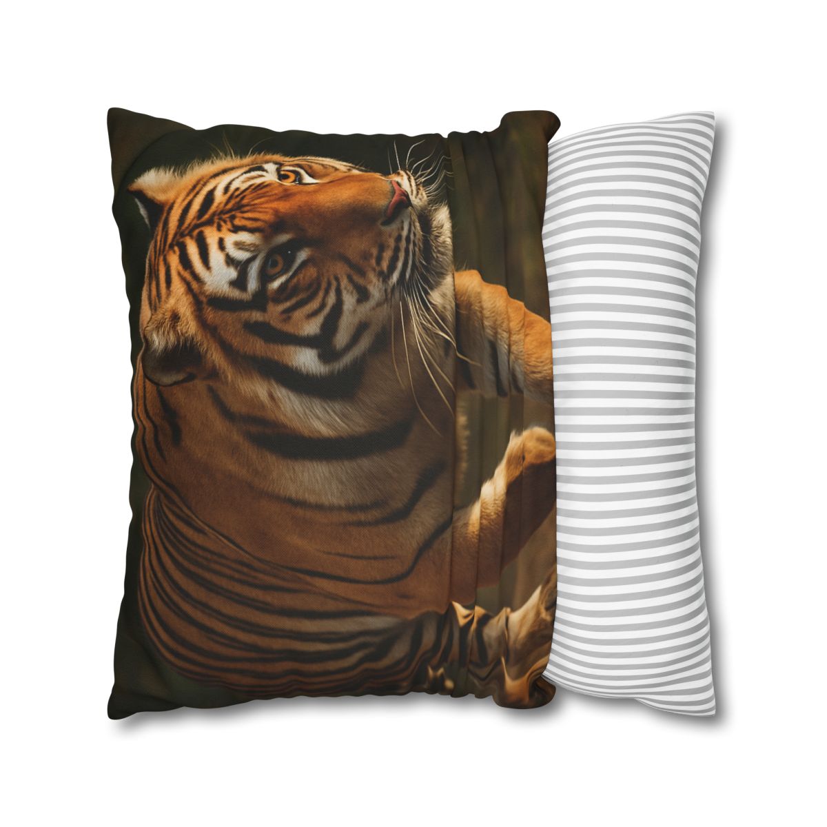 Forest Stalker Bengal Tiger soft cotton pillow cases