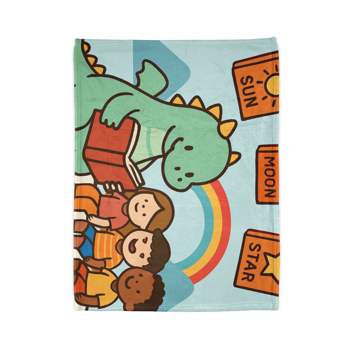 Dragon Library In The Cloud Valley custom blankets