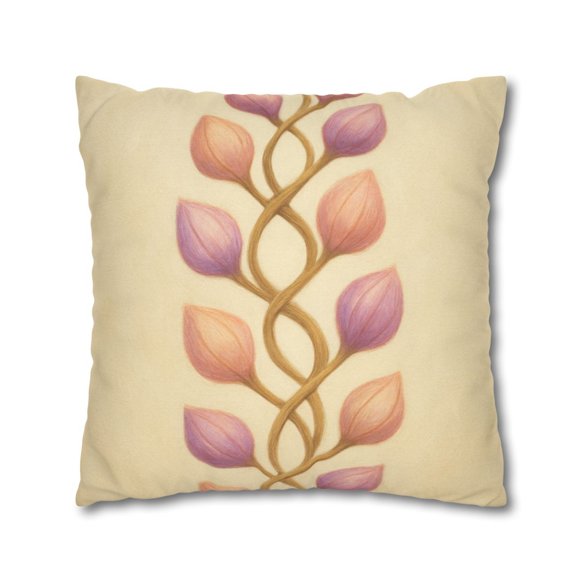 Spiral Bud Helix comfortable bedding pillow covers