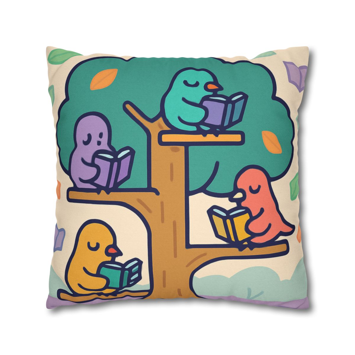 Library Of Magical Birds personalized pillow covers