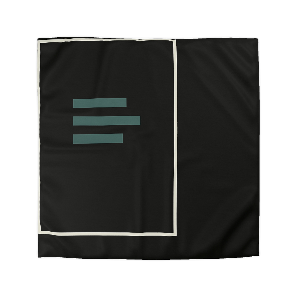 Stacked Frame And Three Bar Signal custom duvets