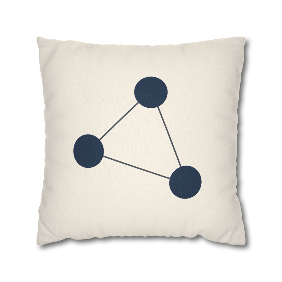 Orbital Line Cluster designer print pillow cases