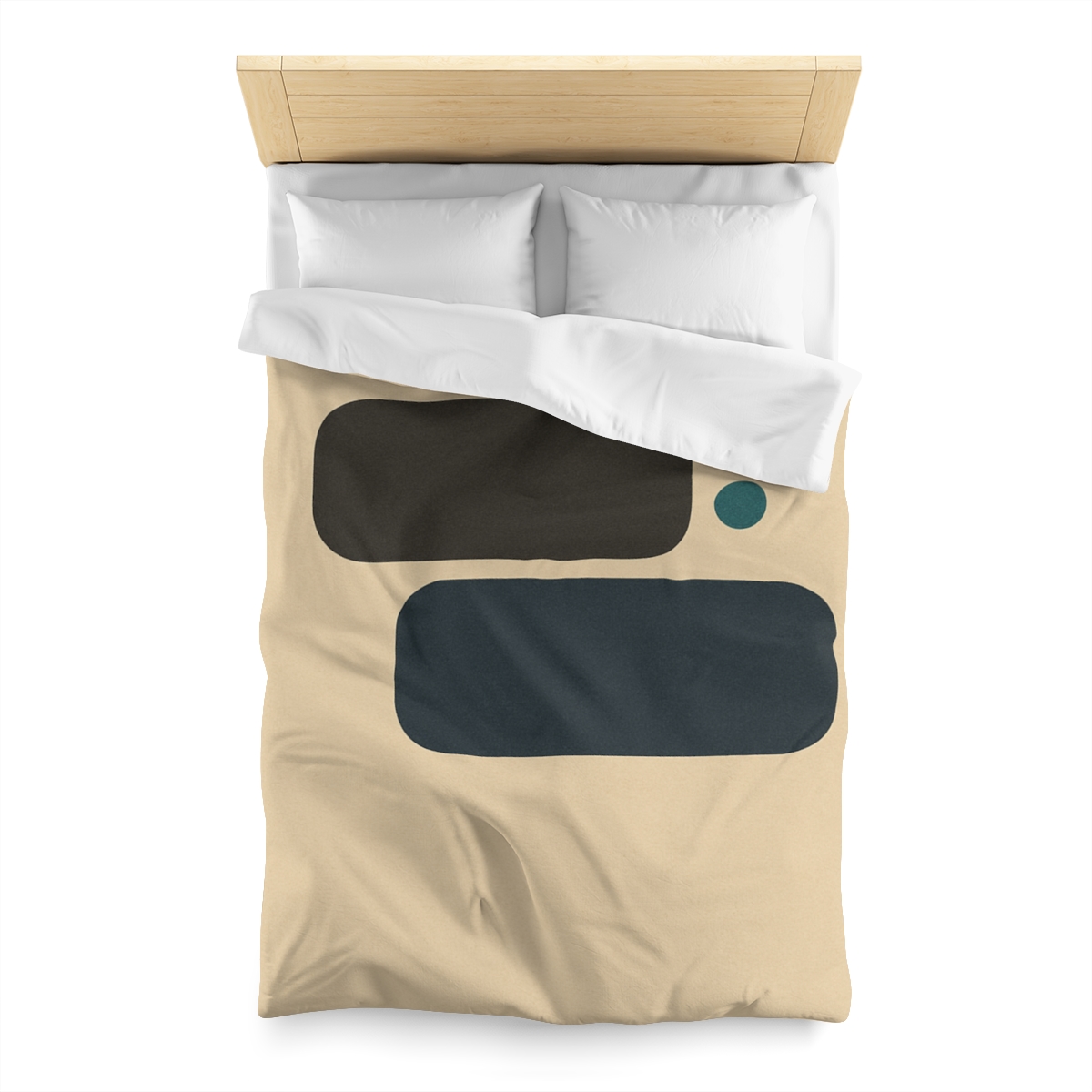 Offset Trio Of Rounded Bars soft comforter duvets