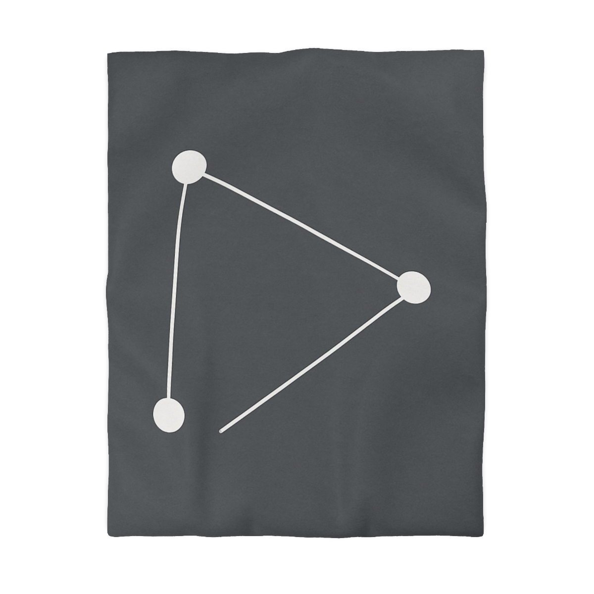 Triangular Line Constellation soft comforter duvets