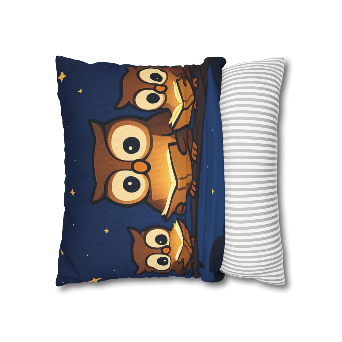 Moonlight Library Of Owls unique gift pillow cases