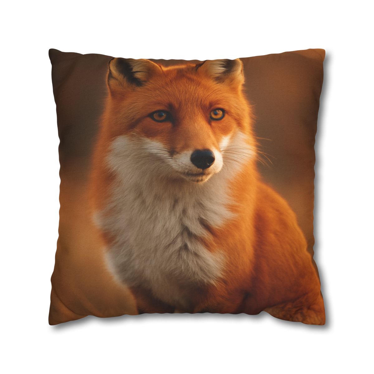 Crimson Whisper Red Fox custom pillow cases