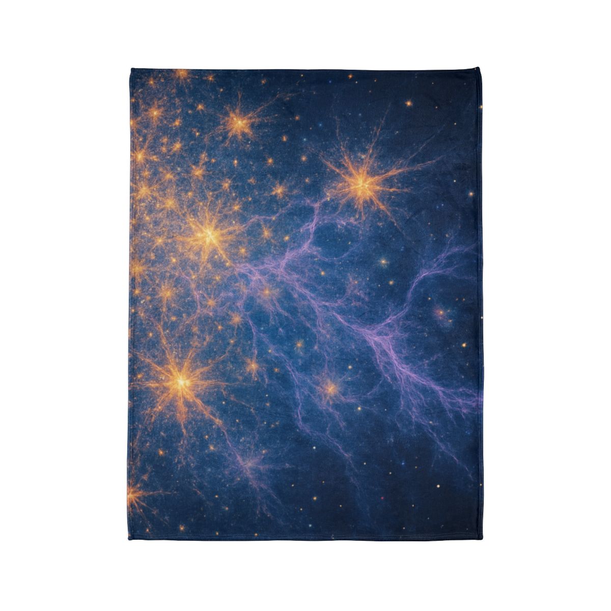 Starburst Lace Field warm winter blankets