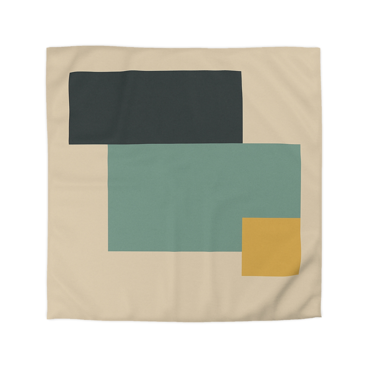 Offset Trio Of Blocks custom duvets