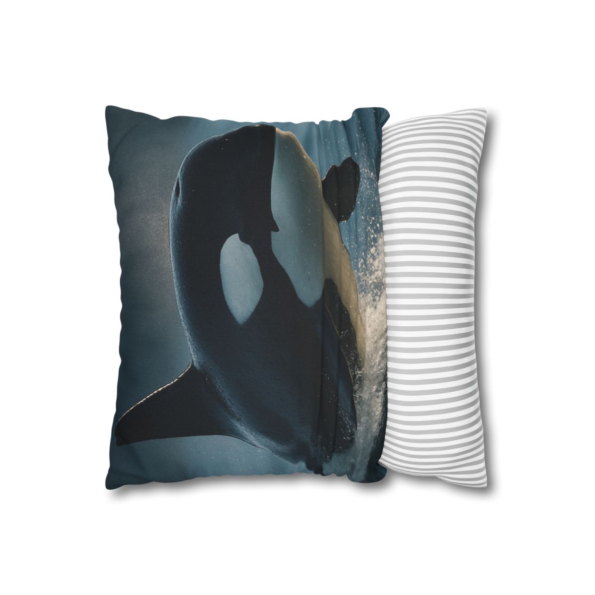 Abyss Glide Orca custom pillow cases