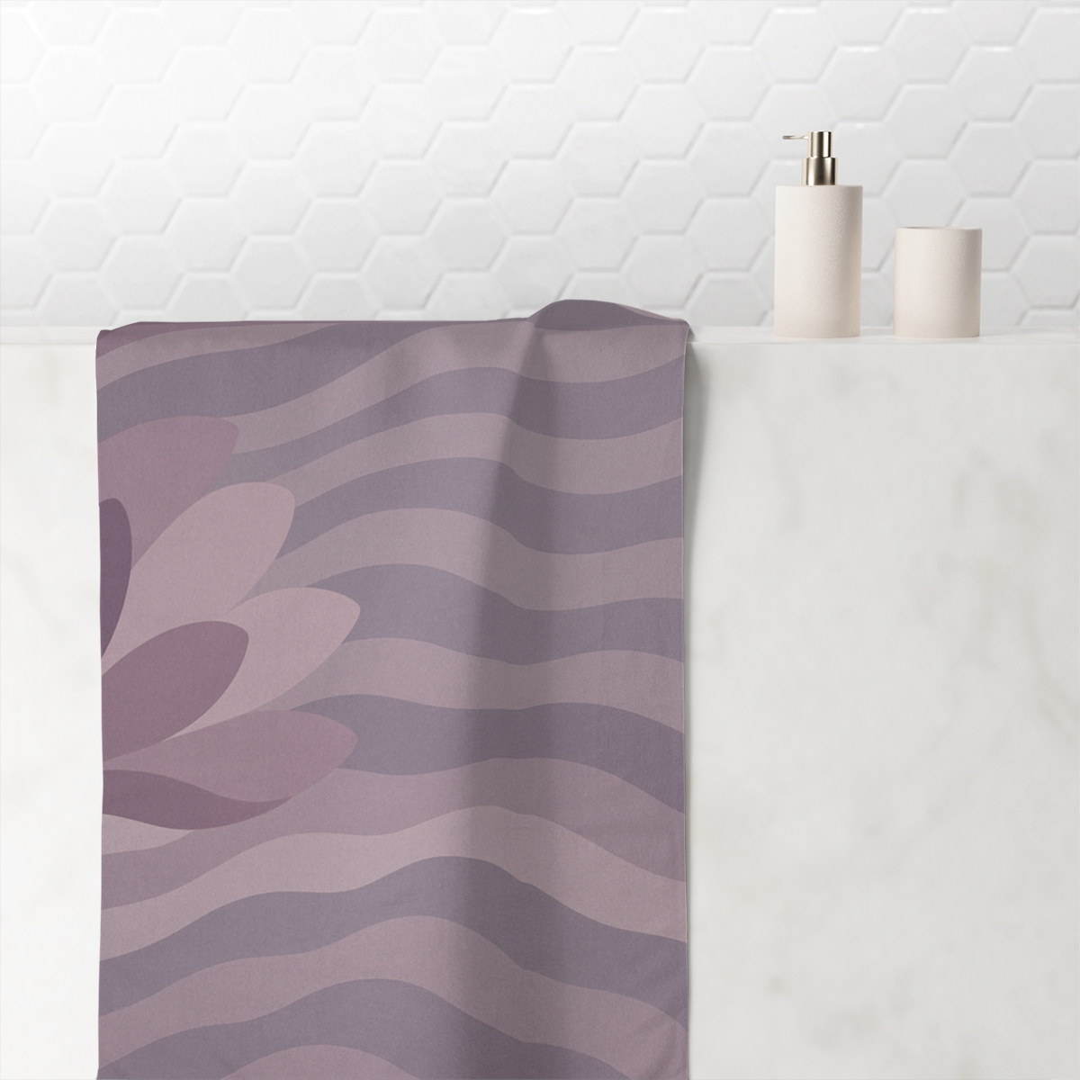 Bloom Echo Wave unique gift towels