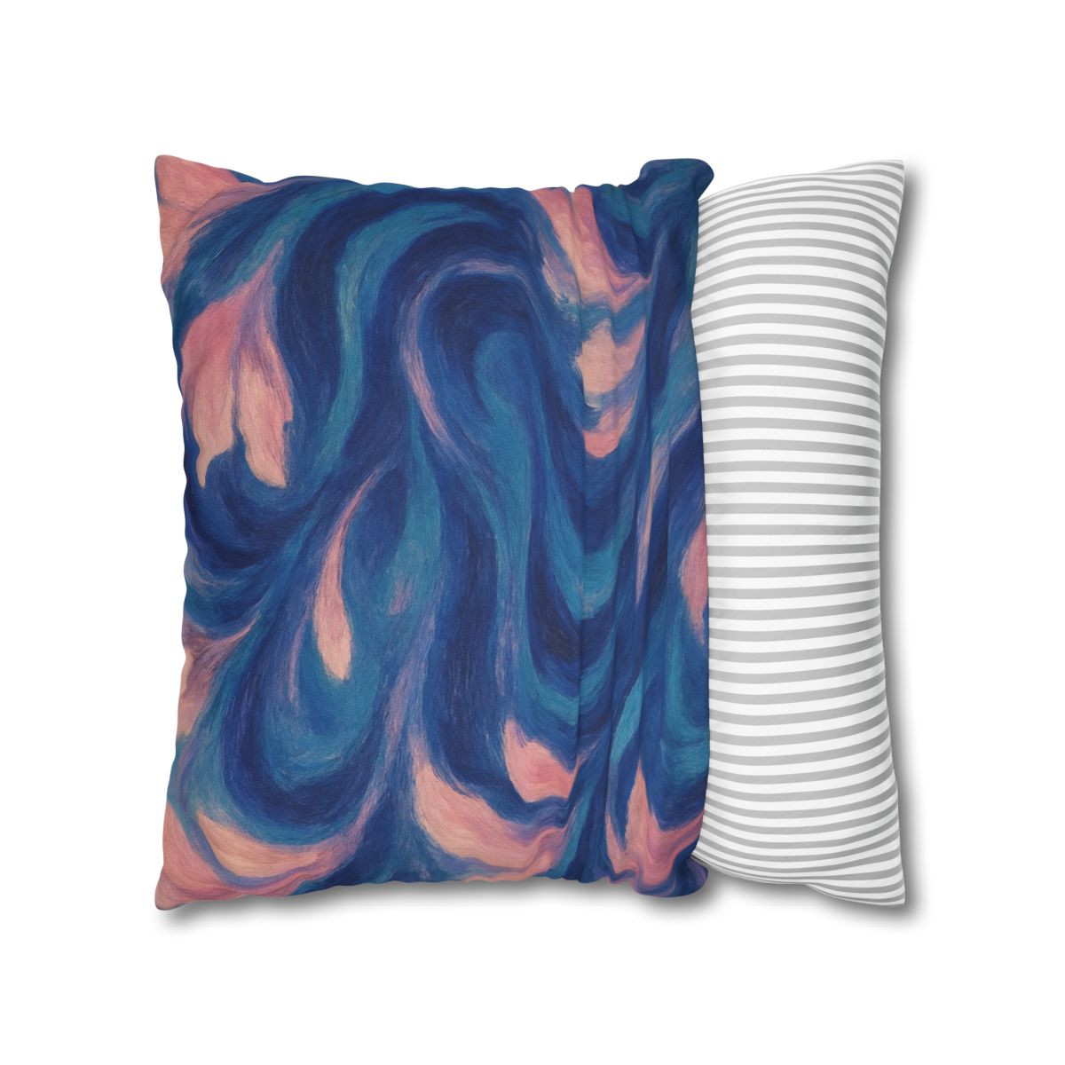 Petal Wave Cascade soft cotton pillow cases