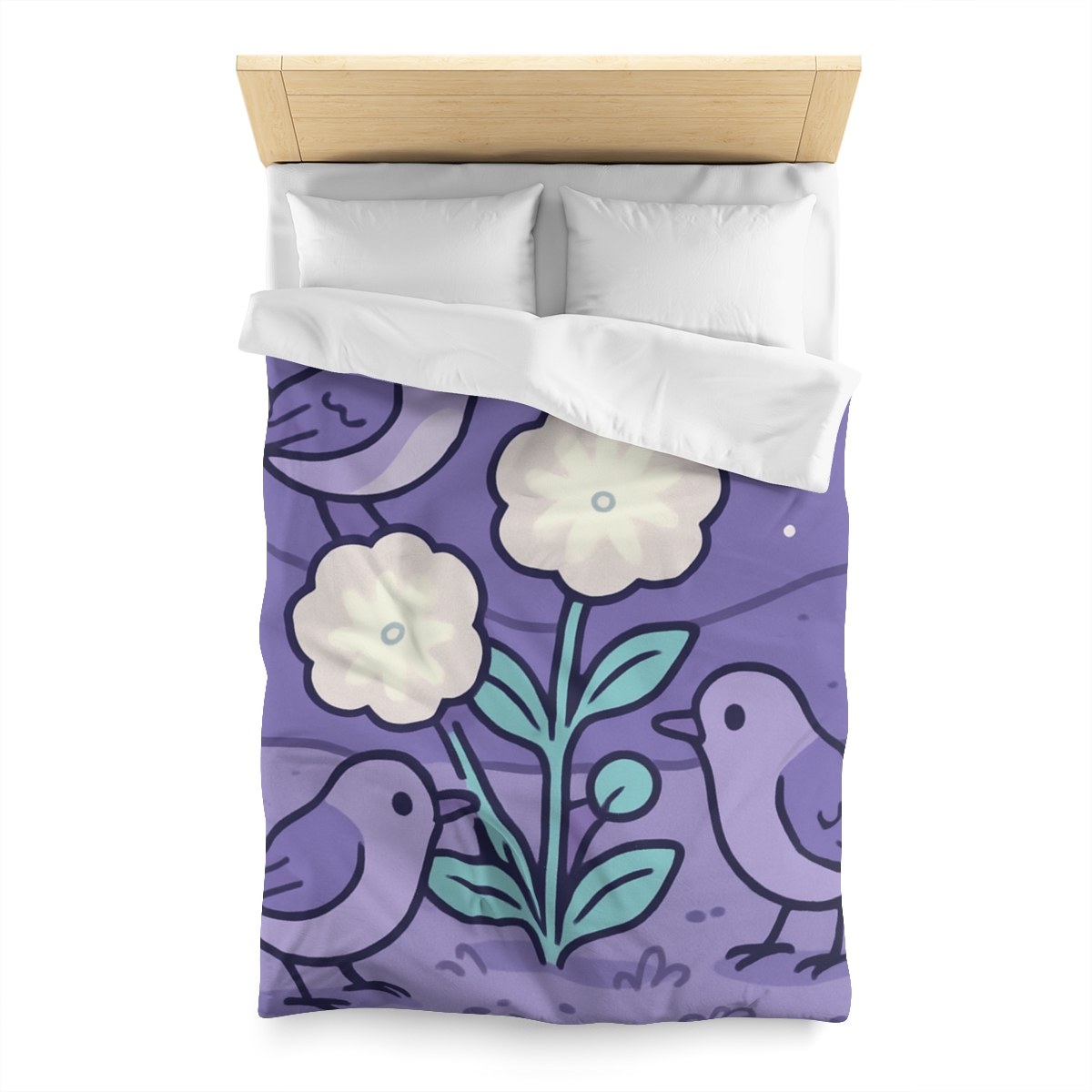Moon Garden Nightingales stylish duvet covers