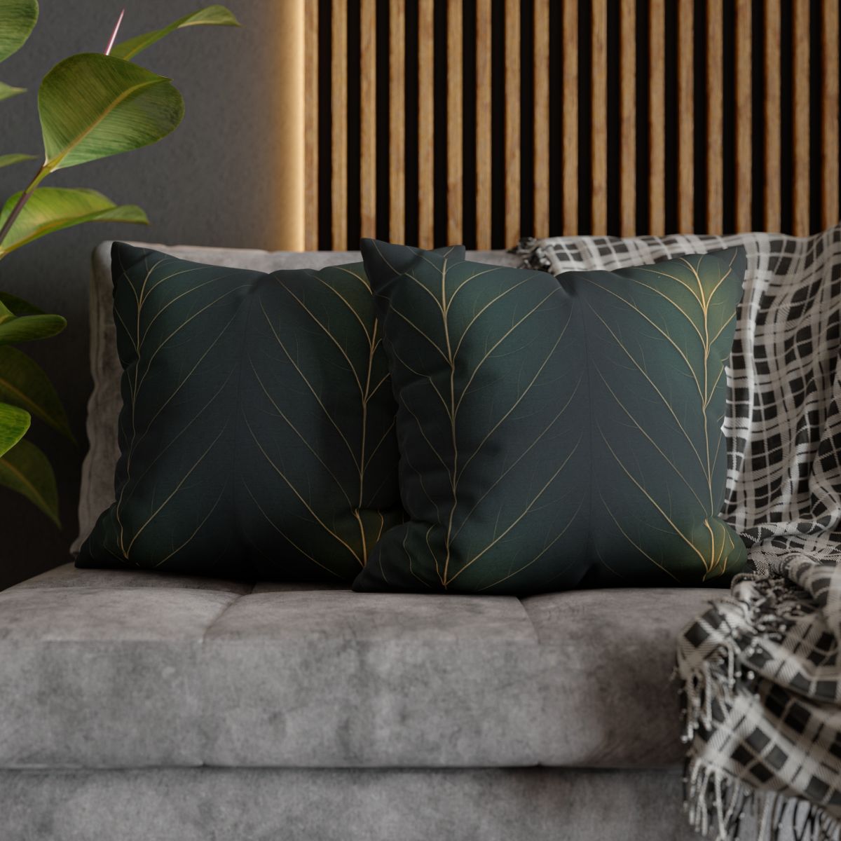 Vein Lattice Aurora stylish decorative pillowcases