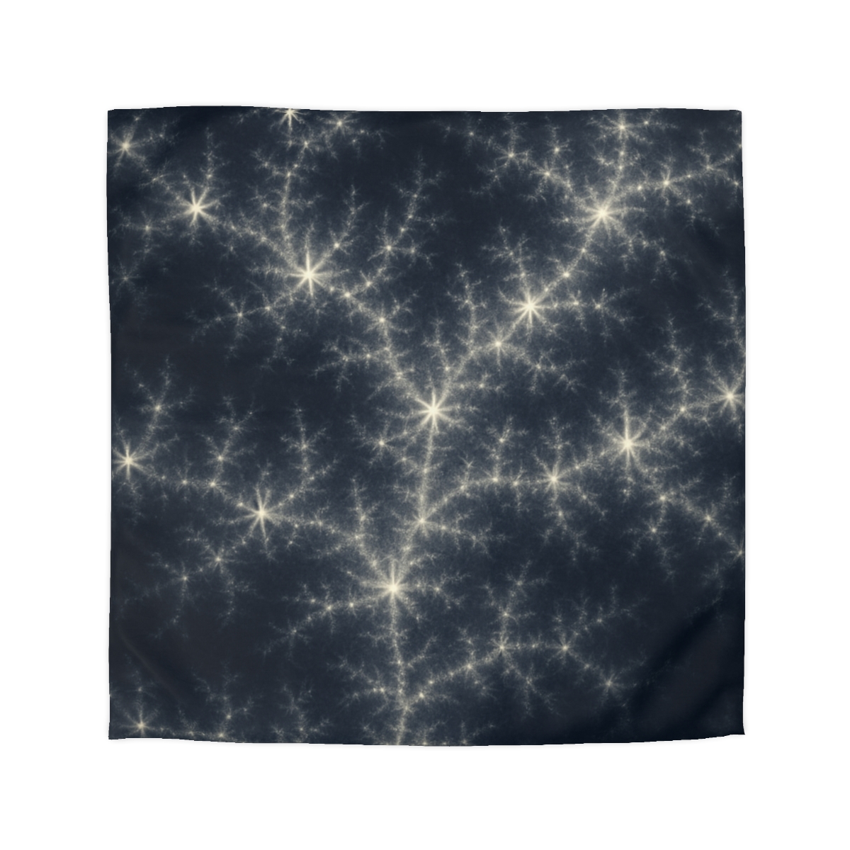 Starlit Fractal Cluster Drift duvets for gifts