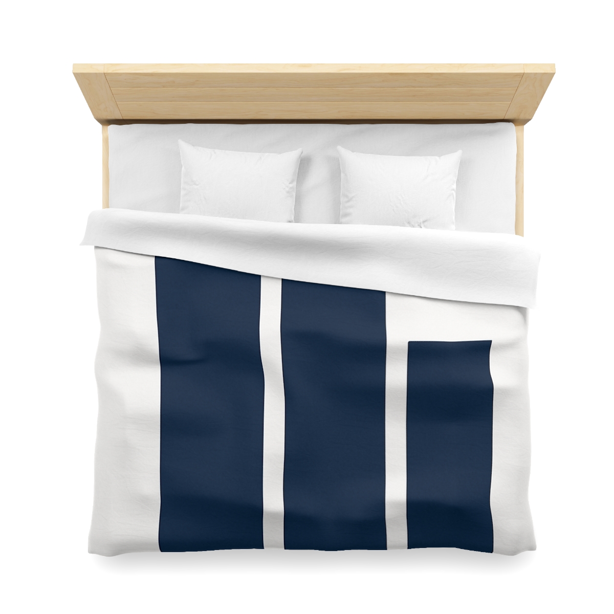 Three Vertical Bars With Balanced Gap warm winter duvets