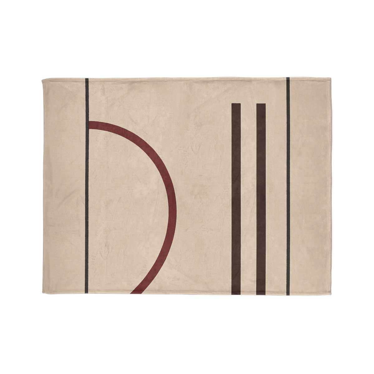 Framed Arc And Twin Columns stylish throw blankets