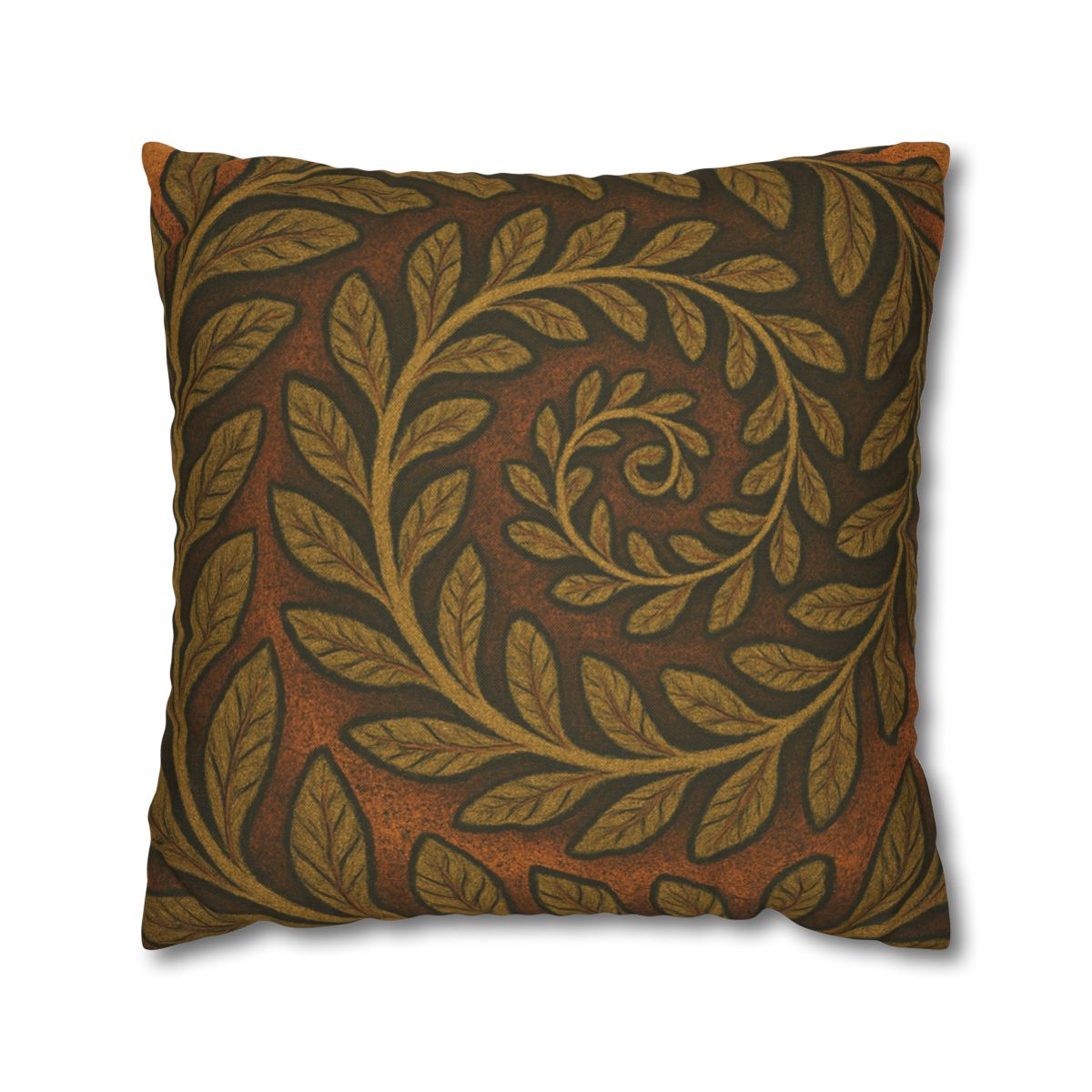 Frond Spiral Weave personalized pillow covers