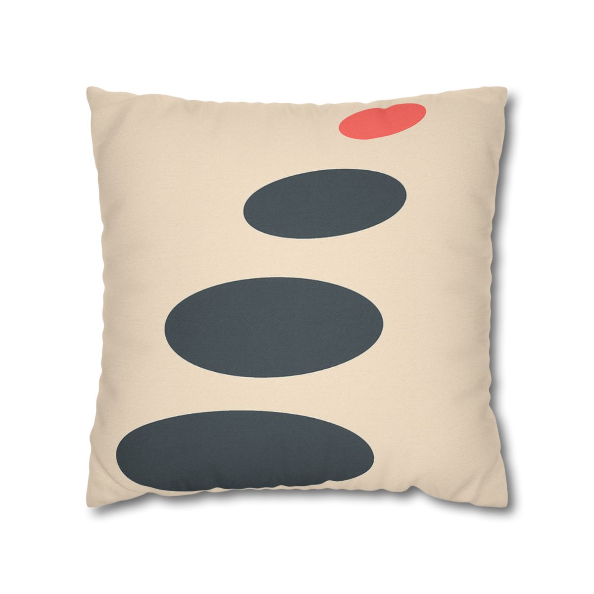 Staggered Ovals With Pause comfortable bedding pillow covers