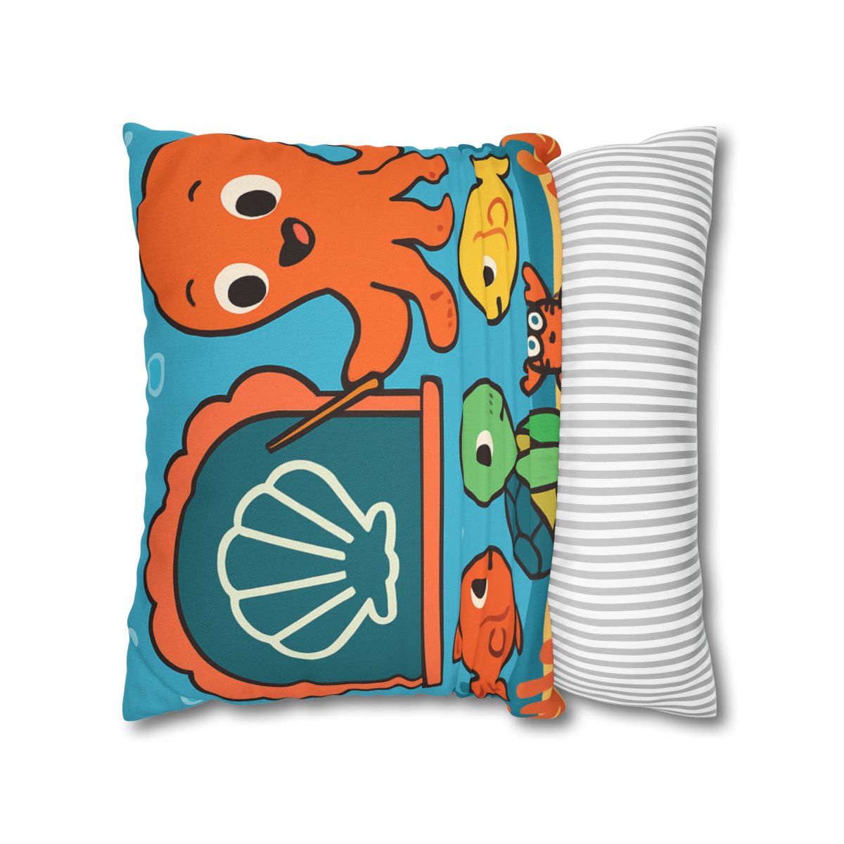 Coral Classroom Under The Sea custom pillow cases