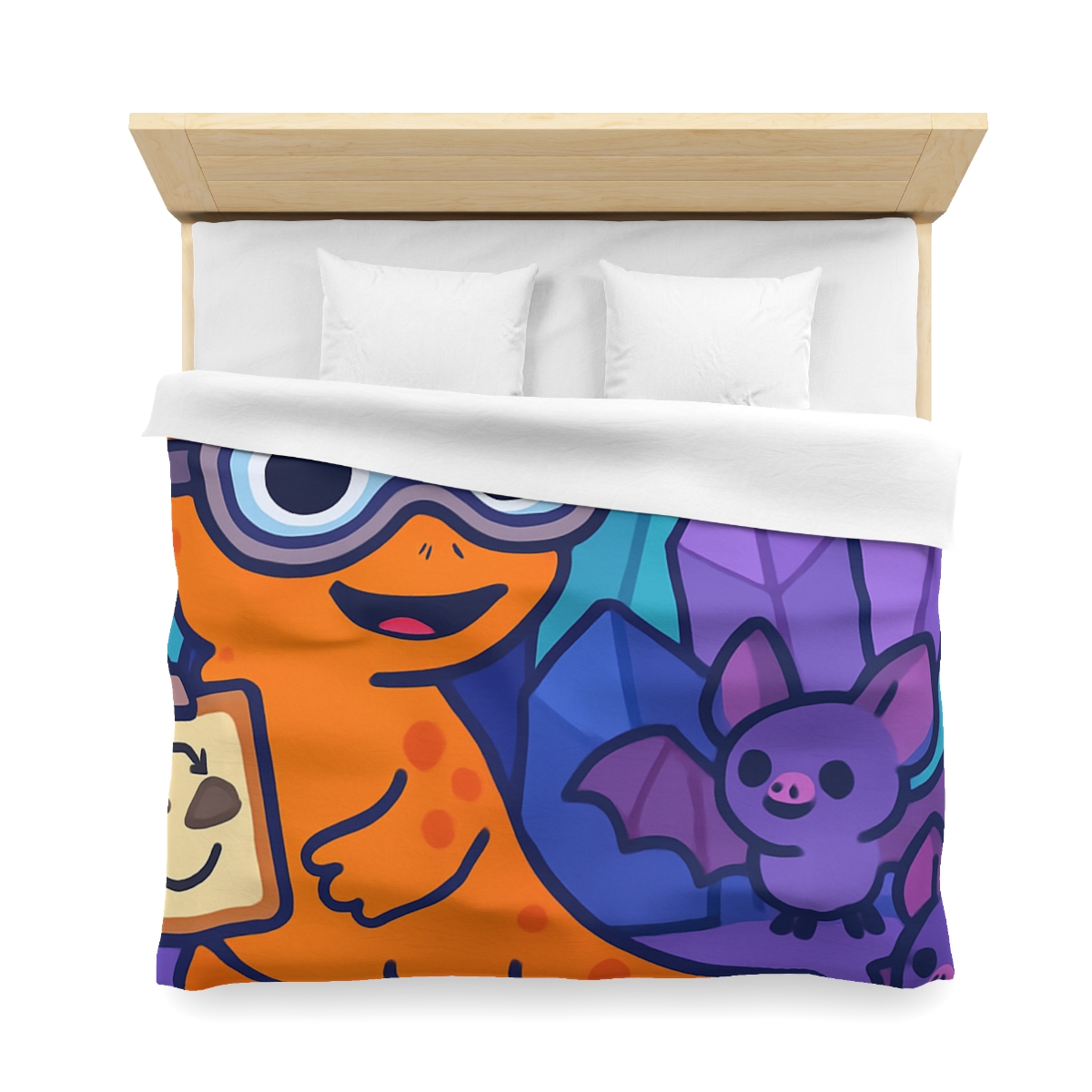 Crystal Cavern Salamander Science Team trendy bedroom duvets