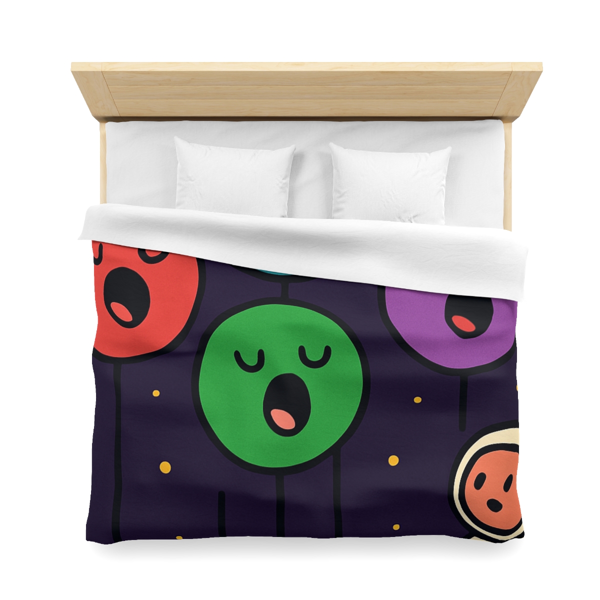 Galaxy Garden Of Singing Planets designer printed duvets