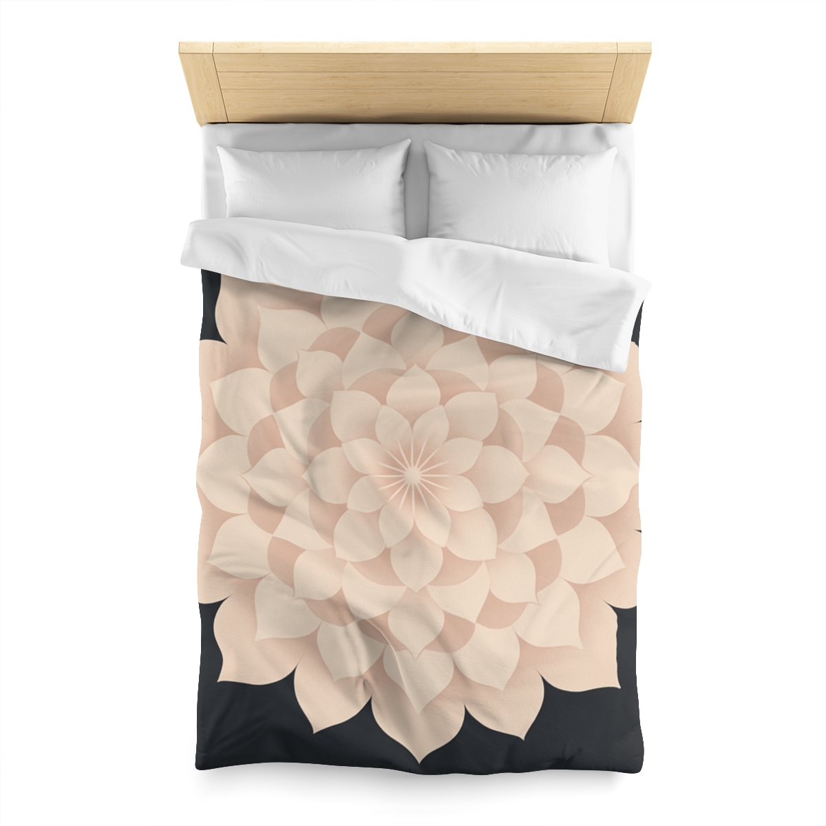 Petal Orbit Mandala personalized bedding duvets