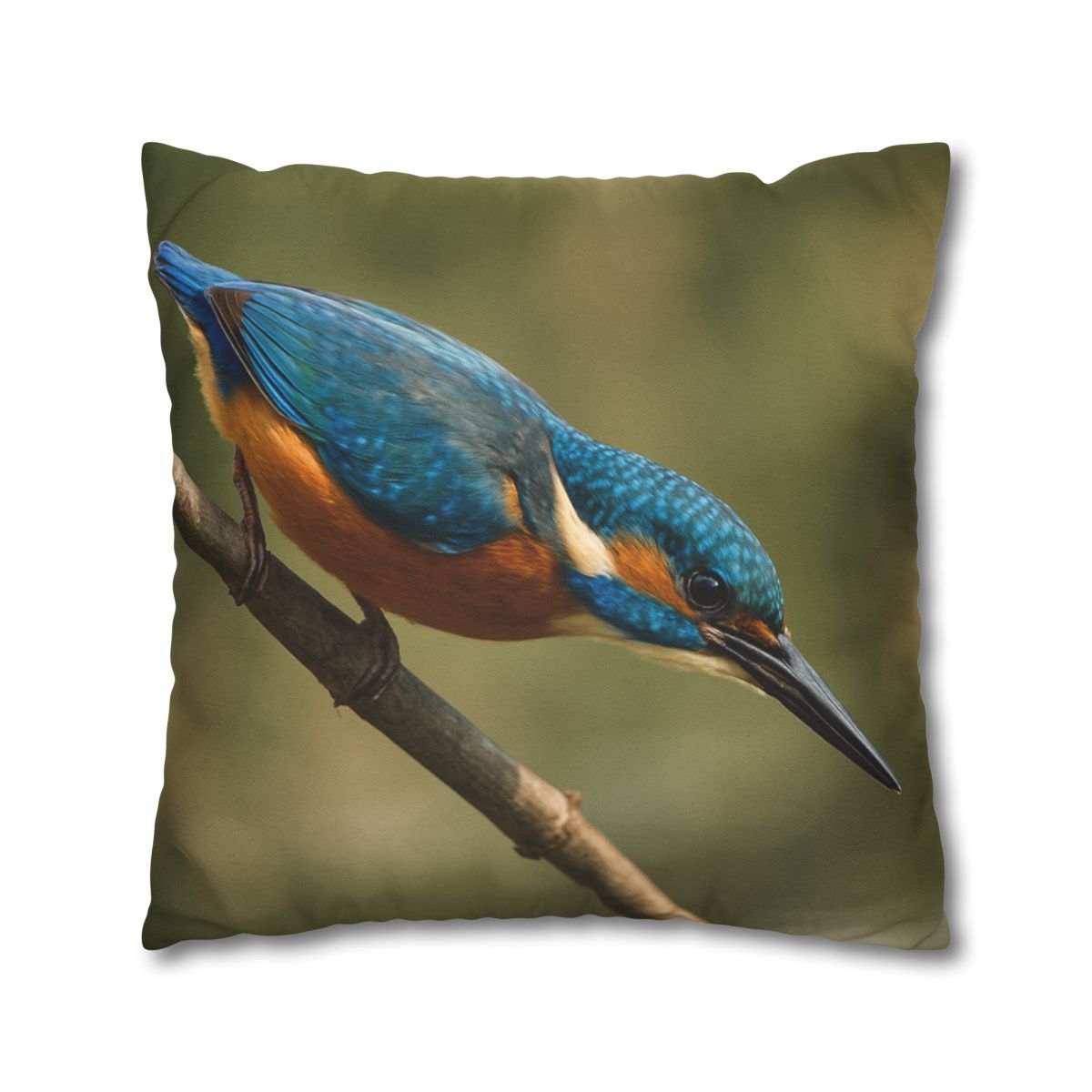 Kingfisher Sapphire Dive stylish decorative pillowcases