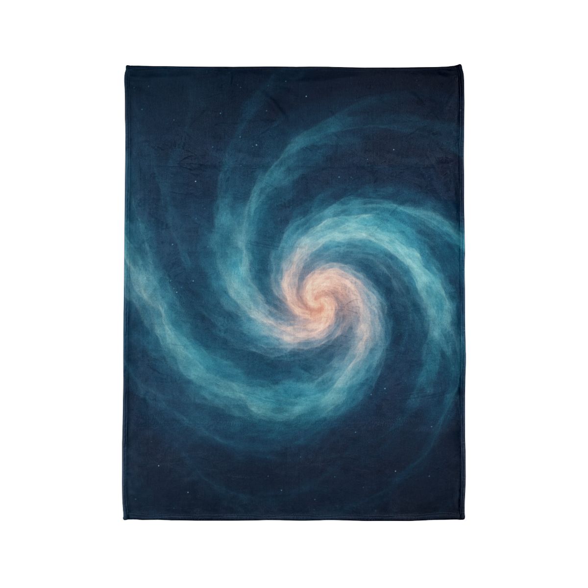 Nebula Silk Spiral soft fleece blankets