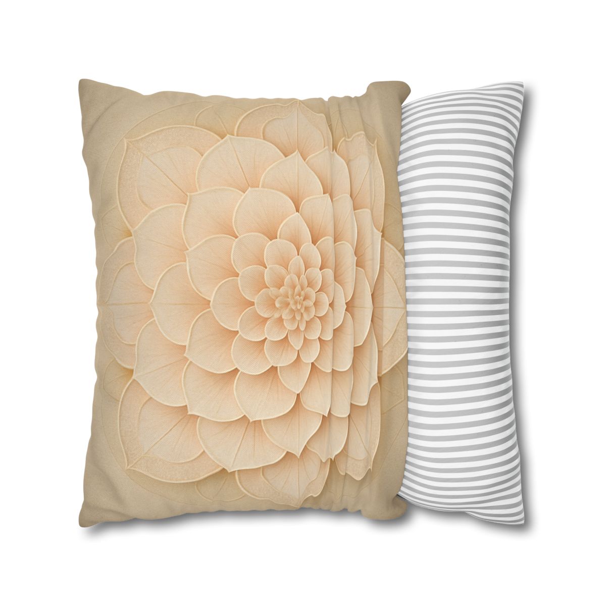 Petal Mosaic Halo soft cotton pillow cases