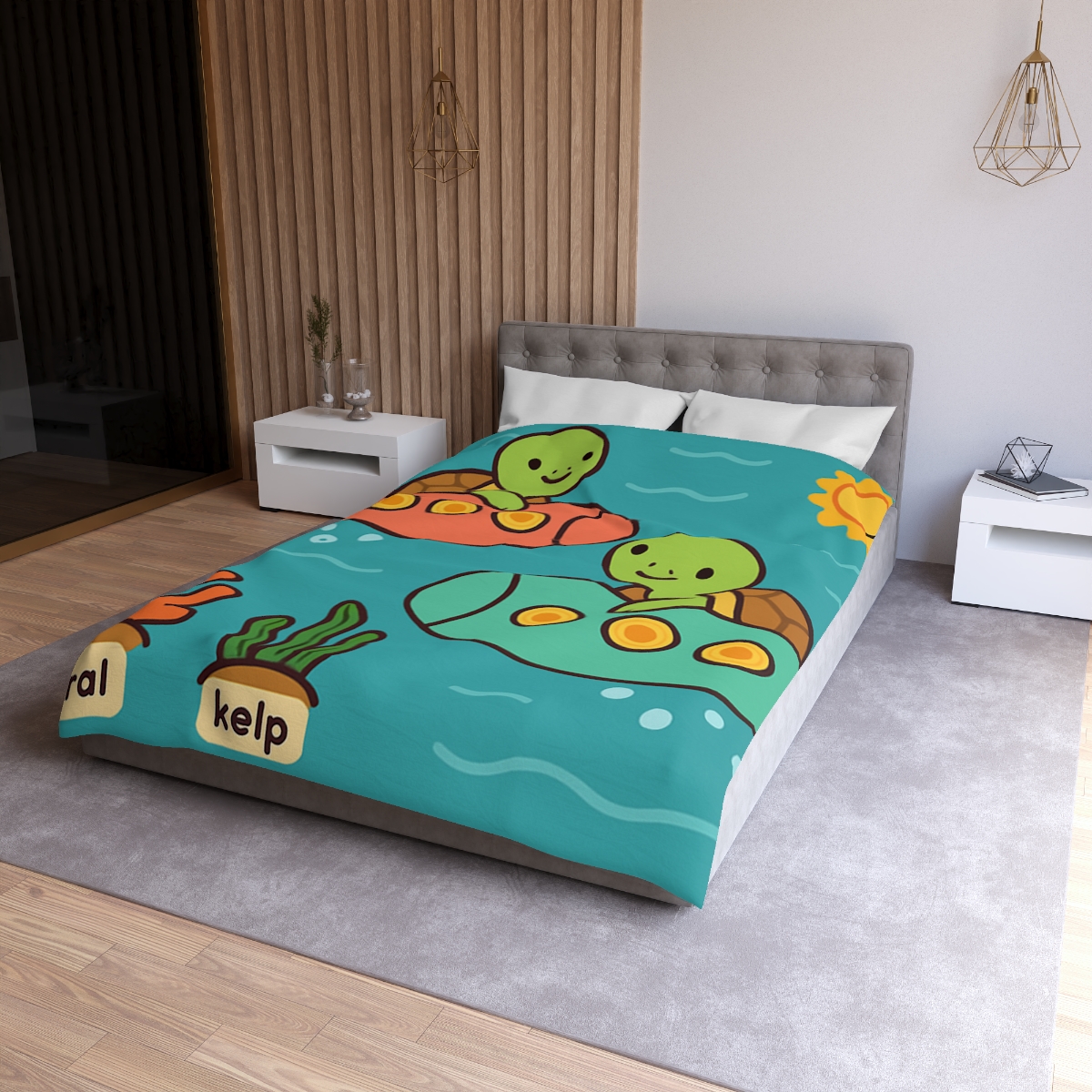 Rainbow Reef Rocket Race duvets for gifts