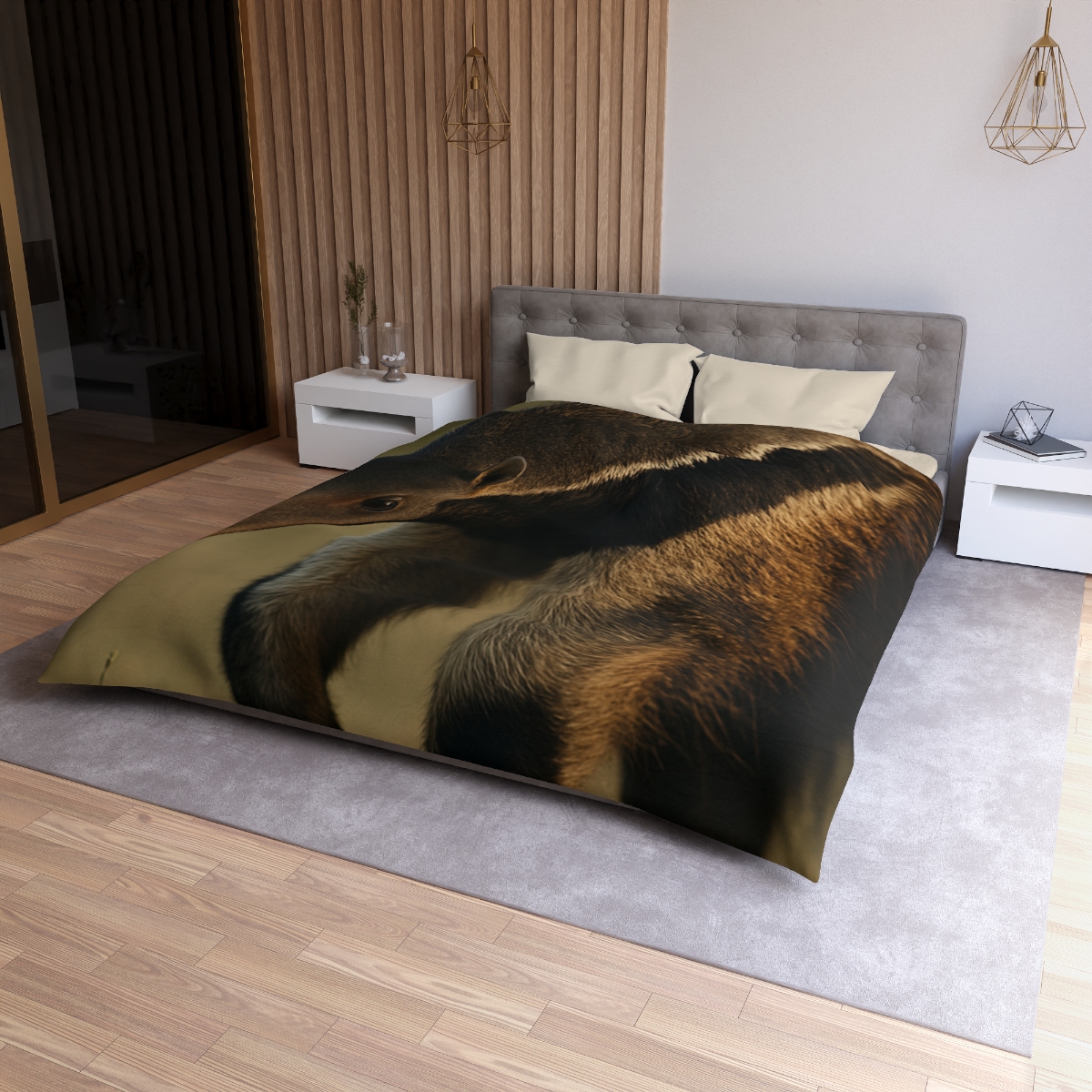 Ember Gaze Giant Anteater warm winter duvets