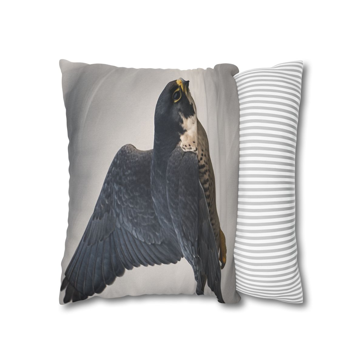 Stormglide Peregrine Falcon personalized pillow covers