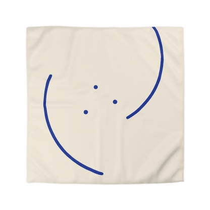 Twin Crescent Constellation custom duvets