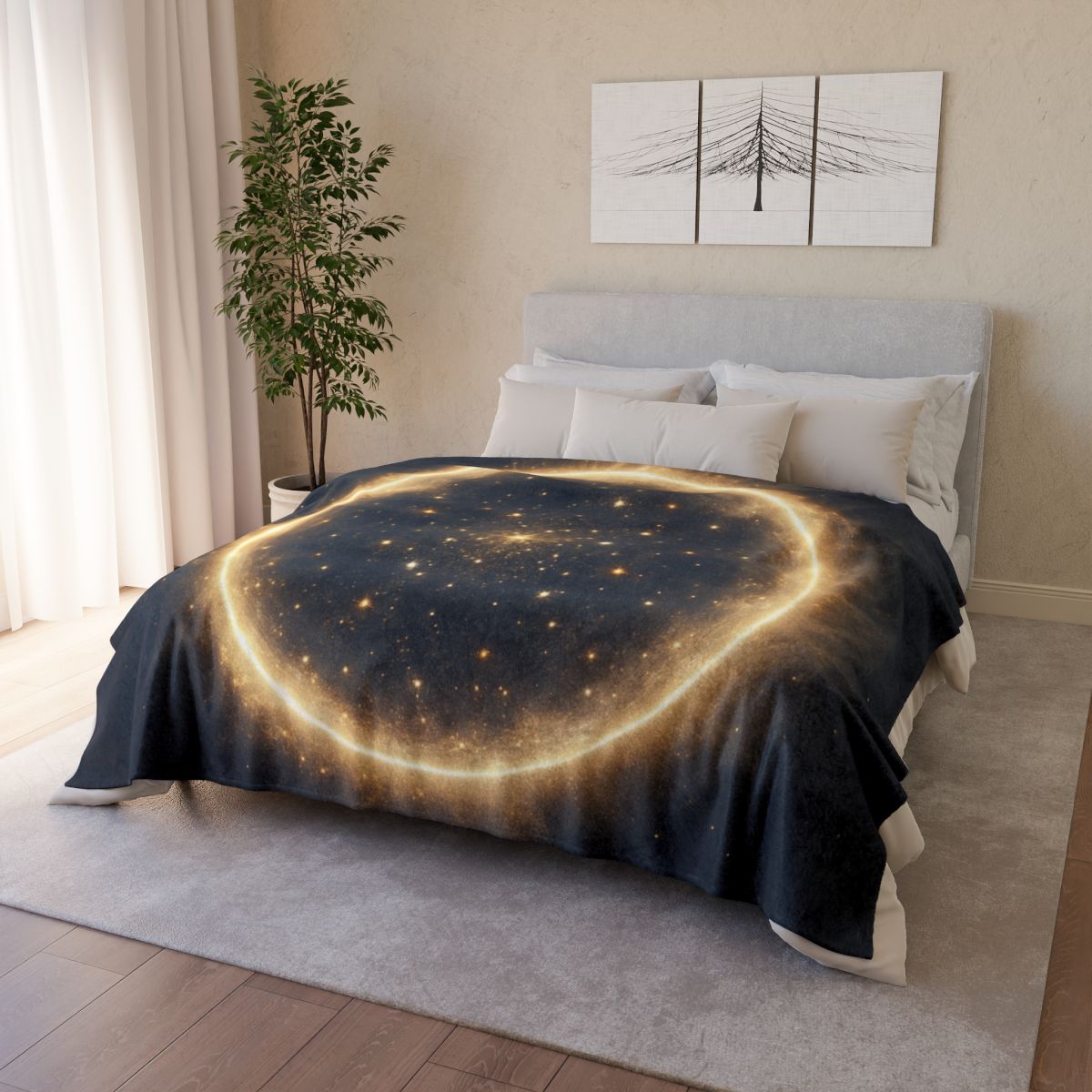 Starforge Halo Bloom decorative home blankets