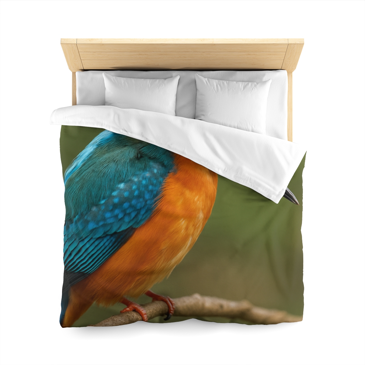 Emerald Flash Kingfisher duvets for gifts