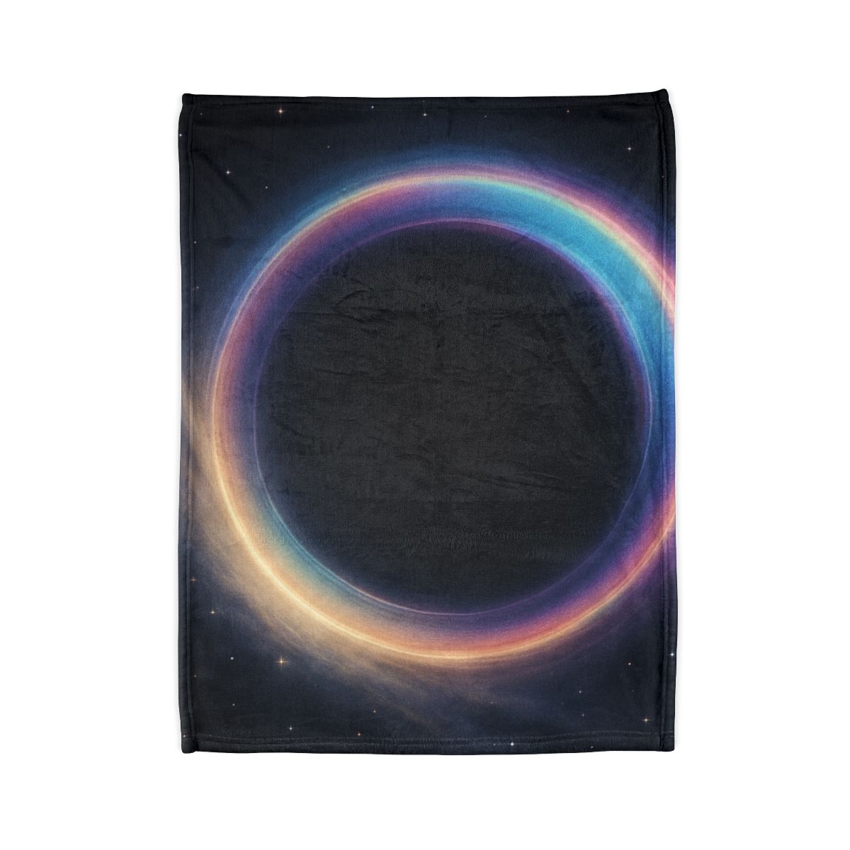 Prismatic Lensing Halo Drift decorative home blankets